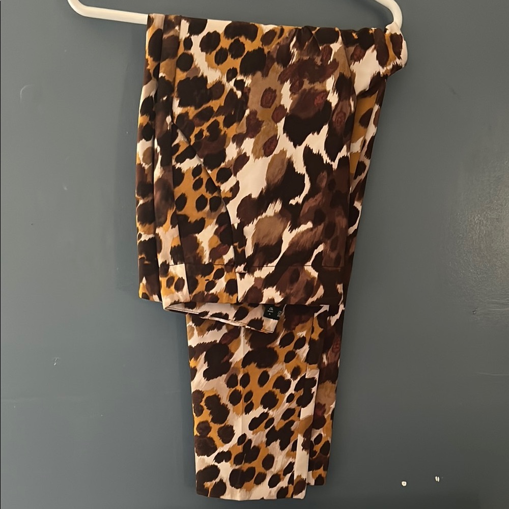 Leopard Print Pants